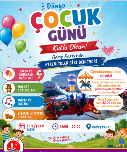 Girne Belediyesi’nden çocuklara özel etkinlik