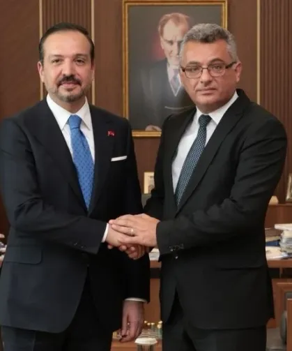 Erhürman, AK Parti Genel Başkan Yardımcısı Prof. Dr. Zorlu’yu kabul etti