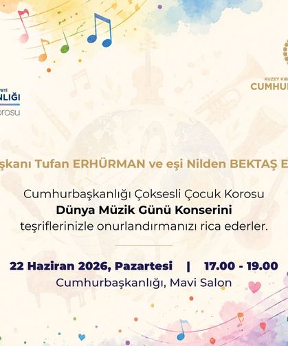 Dünya Müzik Günü Konseri düzenliyor