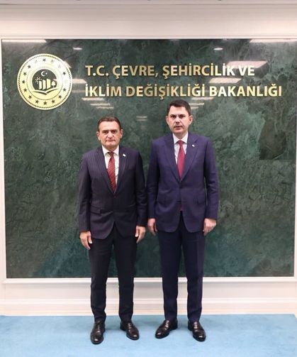 İÇİŞLERİ BAKANI OĞUZ BAKAN KURUM İLE GÖRÜŞTÜ..