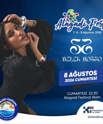 Melek Mosso, Alagadi Festivali’nde sahne alacak