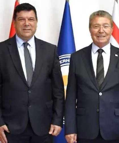 Üstel DAÜ'yü ziyaret etti