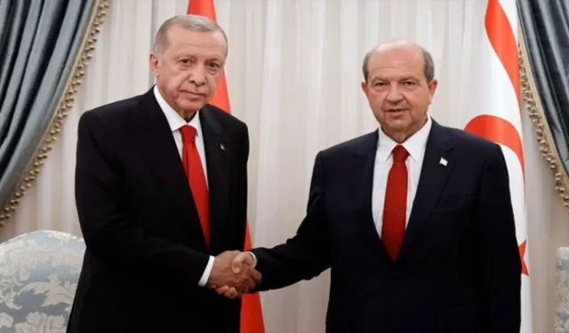 Cumhurbaşkanı Tatar, Türkiye Cumhurbaşkanı Erdoğan’la bayramlaştı