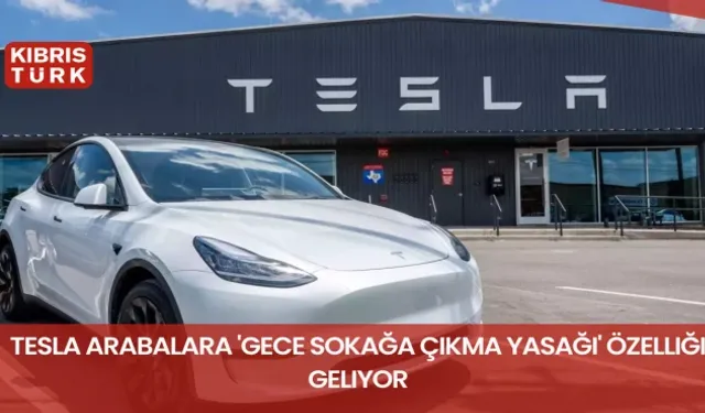 Tesla arabalara 'gece sokağa çıkma yasağı' özelliği geliyor