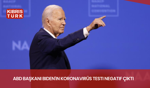 ABD Başkanı Biden'ın koronavirüs testi negatif çıktı