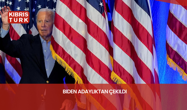 ABD Başkanı Joe Biden adaylıktan çekildi