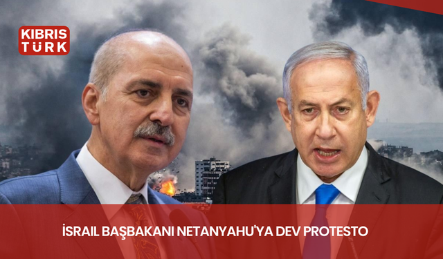 İsrail Başbakanı Netanyahu'ya dev protesto: Yazıklar olsun size!
