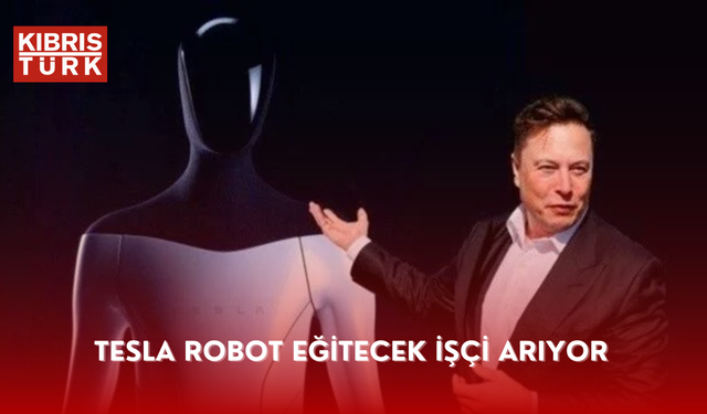 Tesla robot eğitecek işçi arıyor