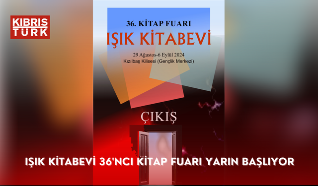 Işık Kitabevi 36'ncı Kitap Fuarı yarın başlıyor