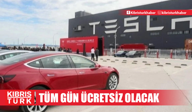 Tesla'dan 29 Ekim Cumhuriyet Bayramı'na özel jest