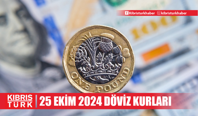 Sterlin 44,50 TL, dolar 34,35 TL, euro 37,15 TL'den işlem görüyor