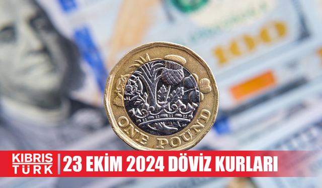 Sterlin 44,65 TL, dolar 34,35 TL, euro 37,15 TL'den işlem görüyor