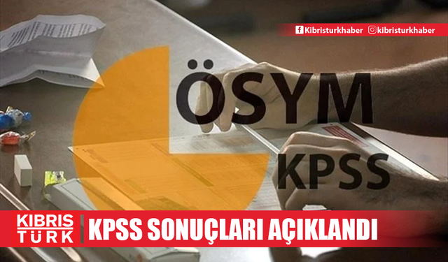 KPSS ortaöğretim sonuçları açıklandı