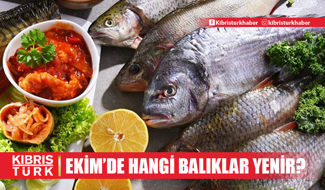 Balık tezgahları doldu taşıyor... Ekim ayında hangi balıklar yenir?