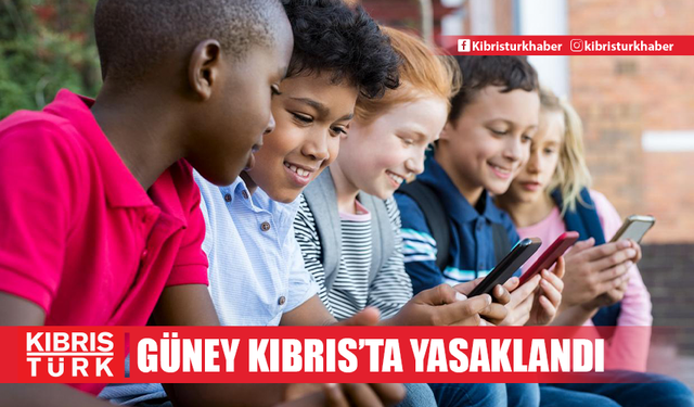 Güney Kıbrıs’ta ortaokul ve liselerde cep telefonu kullanımı yasaklandı