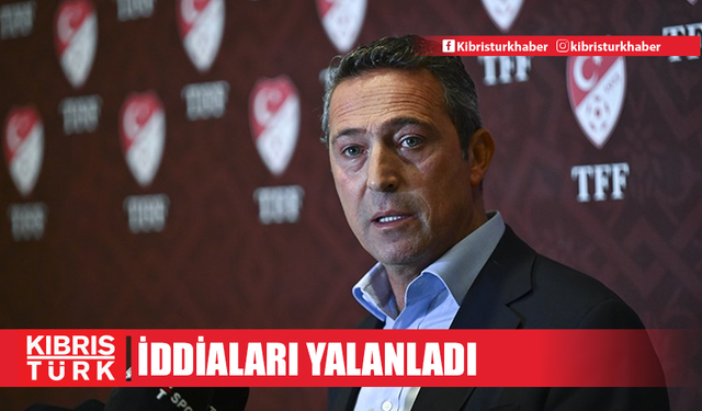 Fenerbahçe Başkanı Ali Koç, Kayserispor iddialarını yalanladı