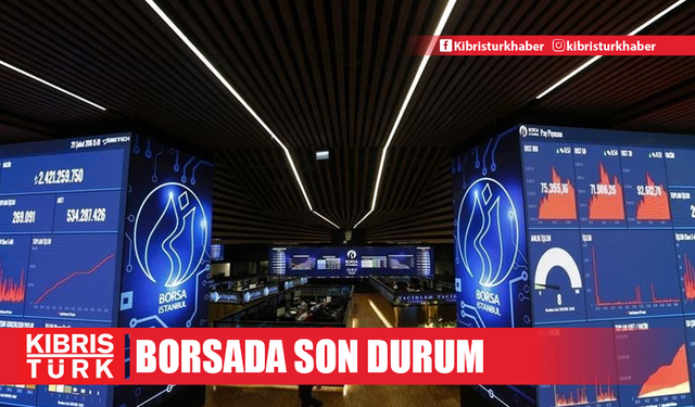 Borsa günün ilk yarısında geriledi