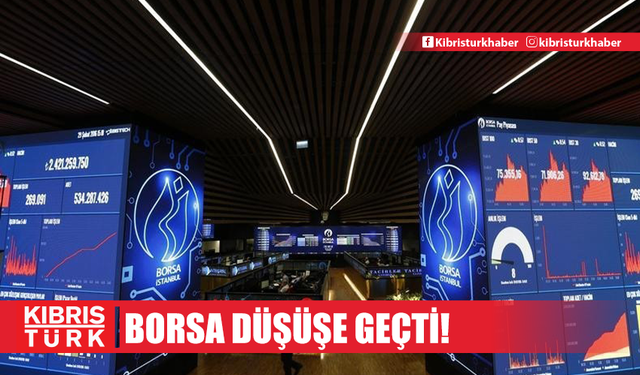 Borsa haftaya düşüşle başladı