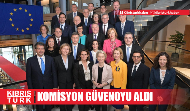 Von der Leyen başkanlığındaki AB Komisyonu güvenoyu aldı