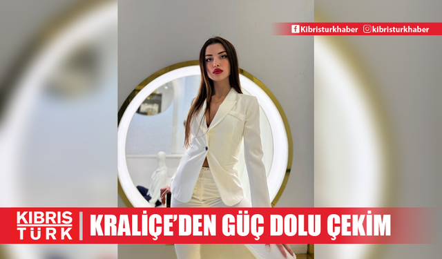 Kraliçe'den Şıklık ve Güç Dolu Takım Elbise Çekimi