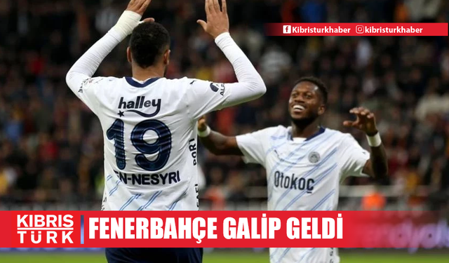 Fenerbahçe, Kayseri deplasmanında farklı kazandı