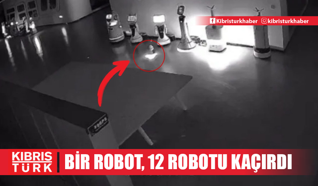 Çin'de 12 robot, başka bir robot tarafından kaçırıldı