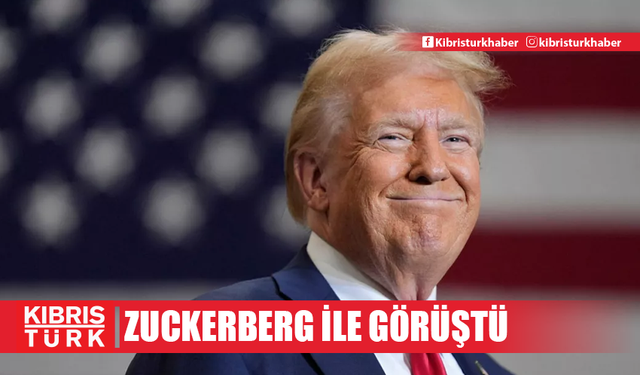 Donald Trump, Meta CEO'su Mark Zuckerberg ile görüştü