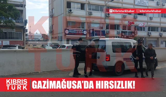 Gazimağusa’da hırsızlık… İki tutuklu!