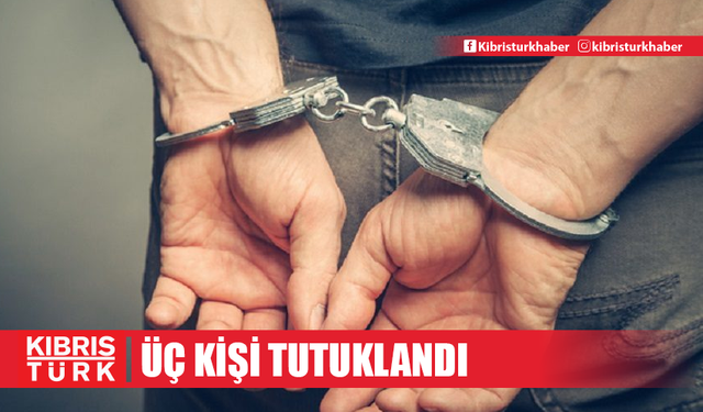 İkamet izinsiz üç kişi tutuklandı