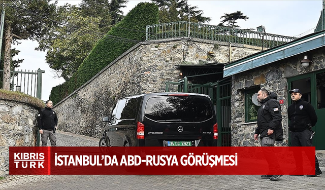Rus heyeti, ABD'nin İstanbul Başkonsolosluğunda