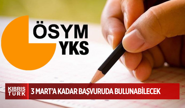 2025-YKS başvuruları başladı