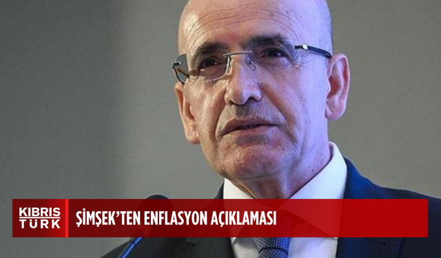 Türkiye Hazine ve Maliye Bakanı Şimşek: "Enflasyondaki istikrarlı düşüşün devam etmesini bekliyoruz"