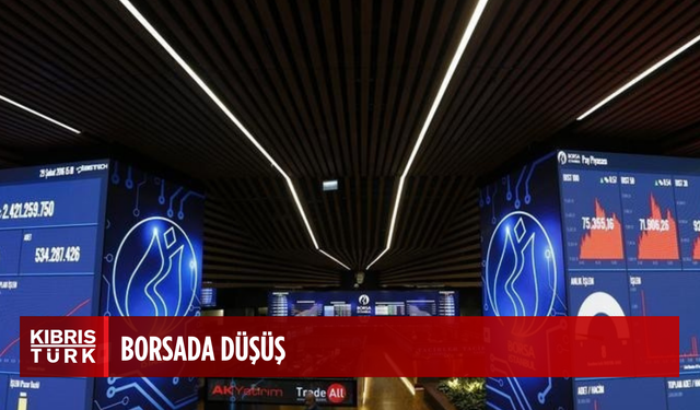 Borsa güne düşüşle başladı