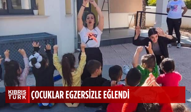 LTB ile Kıbrıs Türk Fiziksel Aktivite Derneği iş birliğinde Dünya Fiziksel Aktivite Günü’ne Özel Etkinlik Çocuklar Egzer