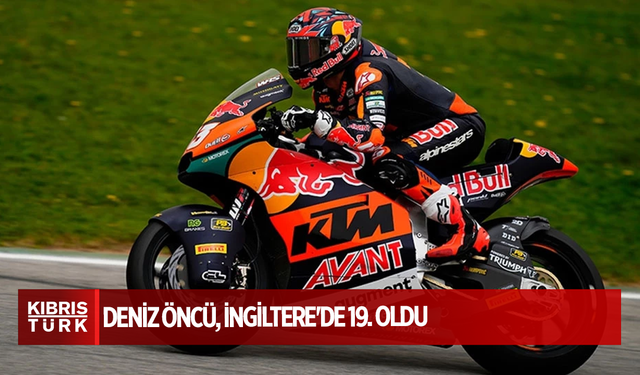 Deniz Öncü, İngiltere'de 19. oldu