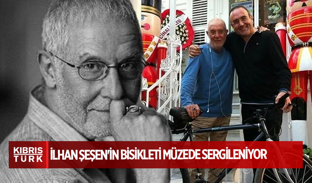 İlhan Şeşen'in bisikleti müzede sergileniyor