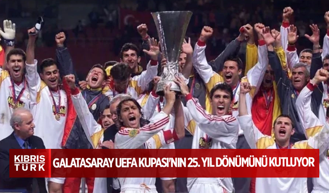 Galatasaray UEFA Kupası'nın 25. yıl dönümünü kutluyor: Hagi ve Popescu İstanbul'da!