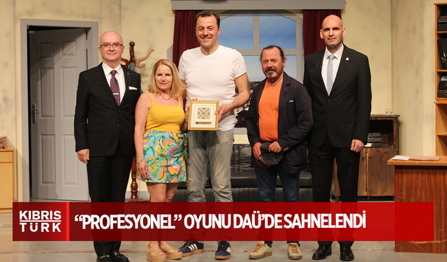 “Profesyonel” oyunu DAÜ’de sahnelendi
