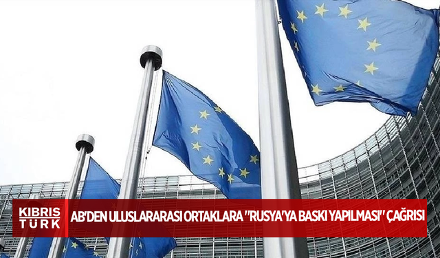 AB'den uluslararası ortaklara "Rusya'ya baskı yapılması" çağrısı