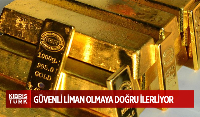 Altın hafif yükseldi