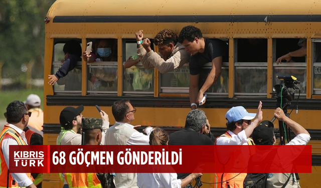 ABD'de, gönüllü geri dönüş programının ilk aşamasında 68 göçmen gönderildi