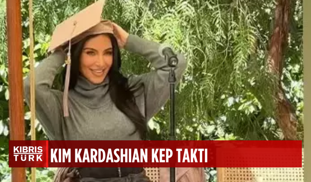 Mezuniyet kepini taktı, gözünü baroya dikti! Kim Kardashian'dan sürpriz hamle