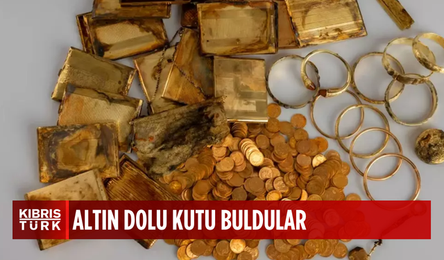 Bir grup dağcı yürüyüş sırasında altın dolu kutu buldu