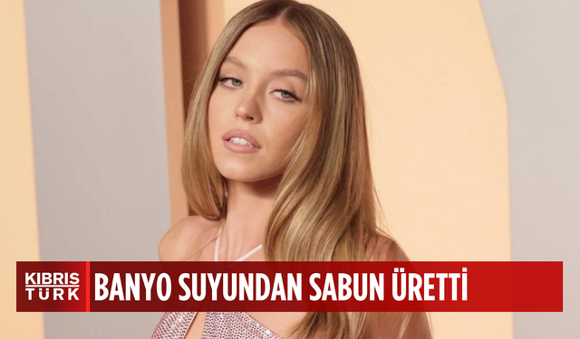 Ünlü oyuncu Sydney Sweeney yıkandığı banyo suyundan sabun üretti