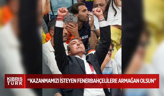 Ali Koç: "Kazanmamızı isteyen Fenerbahçelilere armağan olsun"
