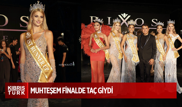 Miss Aura International 2025 Güzeli Muhteşem Finalde Taç Giydi