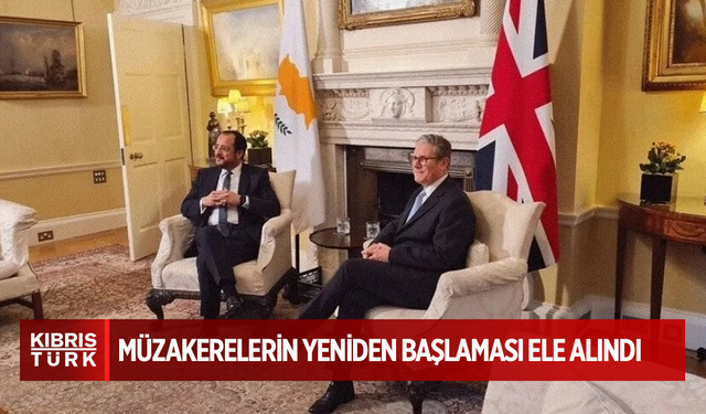 Hristodulidis, İngiltere Başbakanı Starmer ile görüştü: Müzakerelerin yeniden başlaması ele alındı