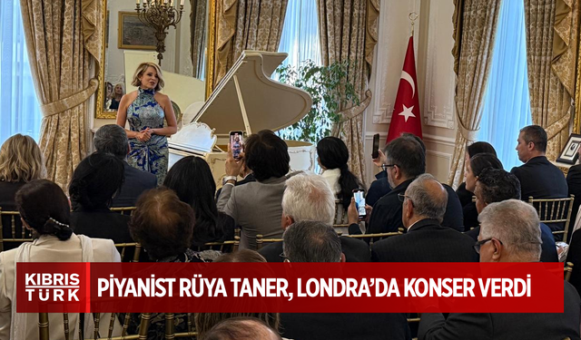 Piyanist Rüya Taner, Londra’da konser verdi