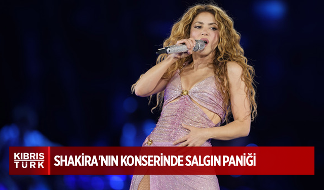 Shakira'nın konserinde salgın paniği