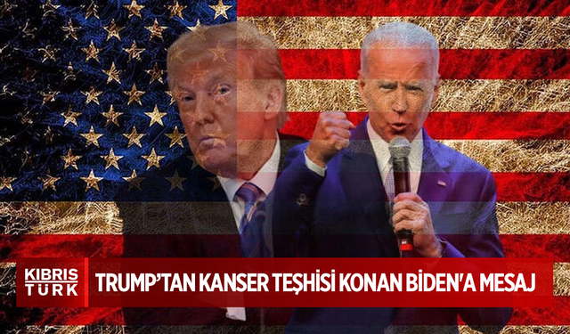 Trump'tan kanser teşhisi konan Biden'a mesaj